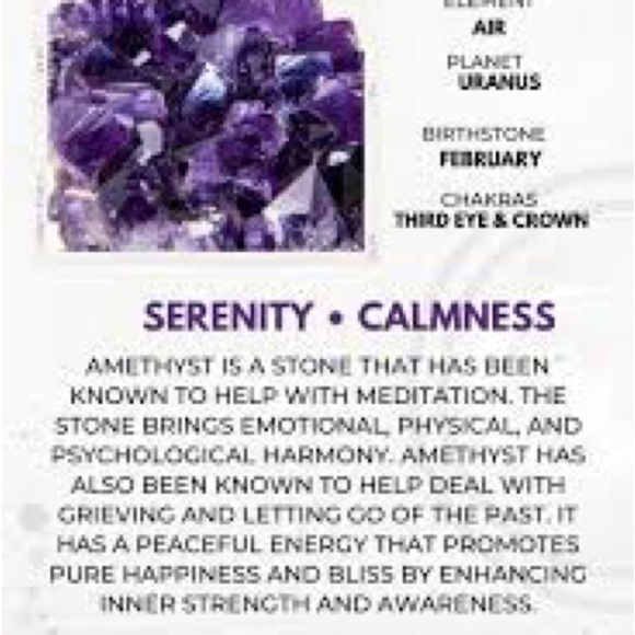 Amethyst 925 Silver Plated Necklace - Picture 3 of 4